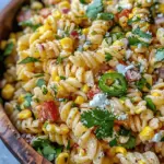 Perfect Mexican Street Corn Pasta Salad