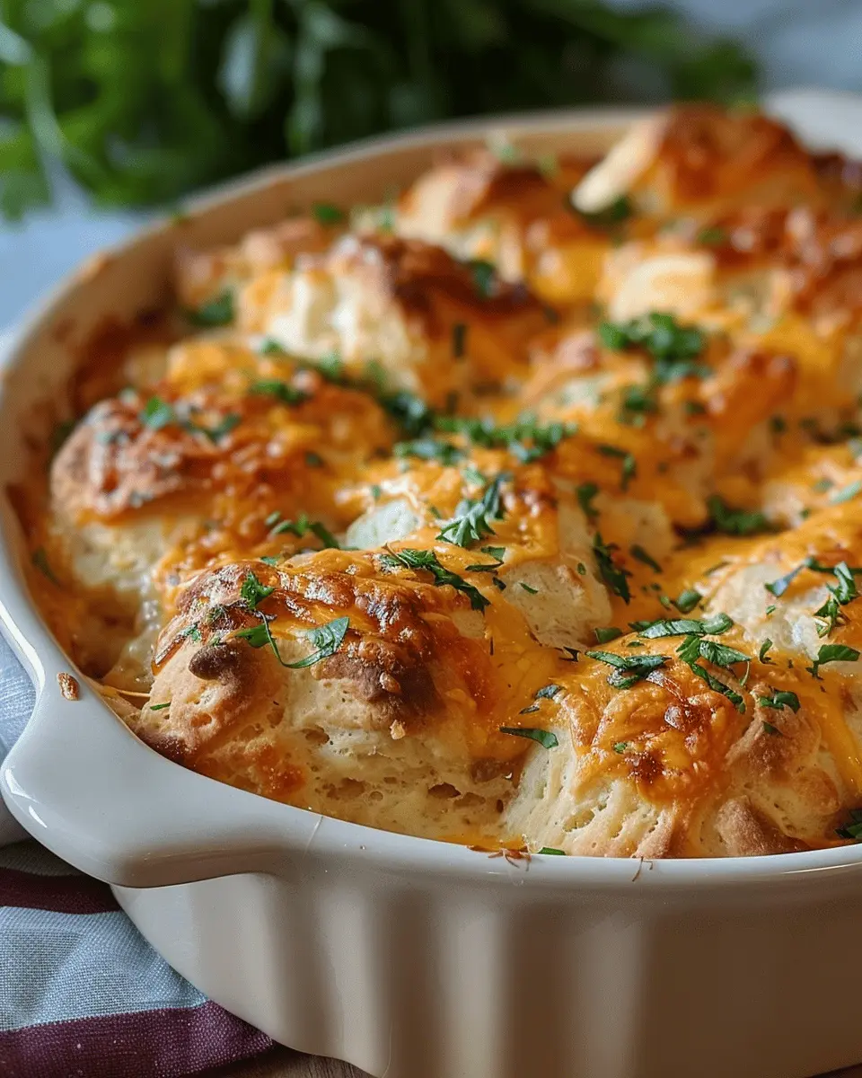 Chicken Bubble Biscuit Bake Casserole: Easy Comfort Food Delight
