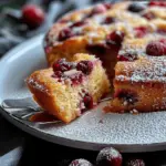 Cranberry Orange Breakfast Cake Recipe
