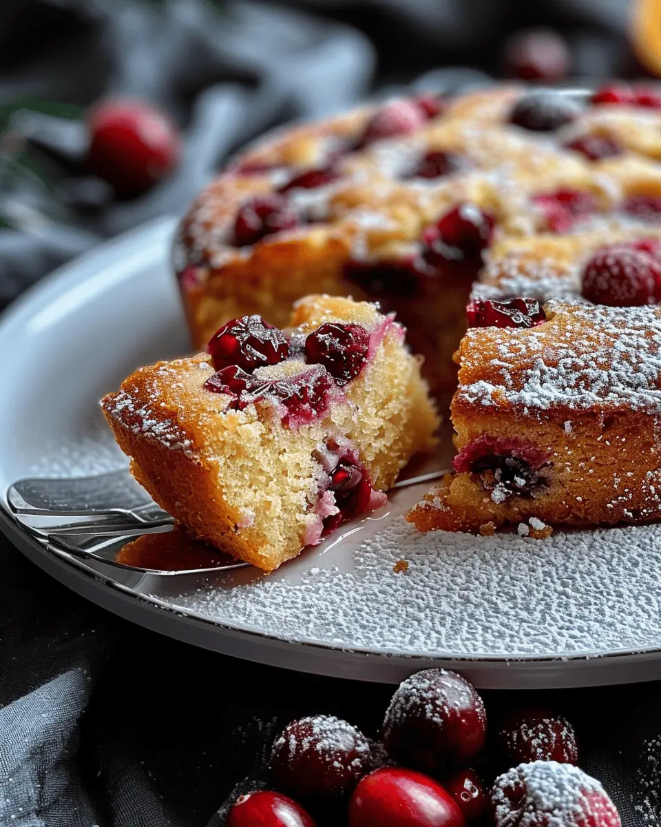 Cranberry Orange Breakfast Cake Recipe: The Perfect Morning Treat