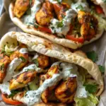 Sheet Pan Chicken Pitas with Herby Ranch