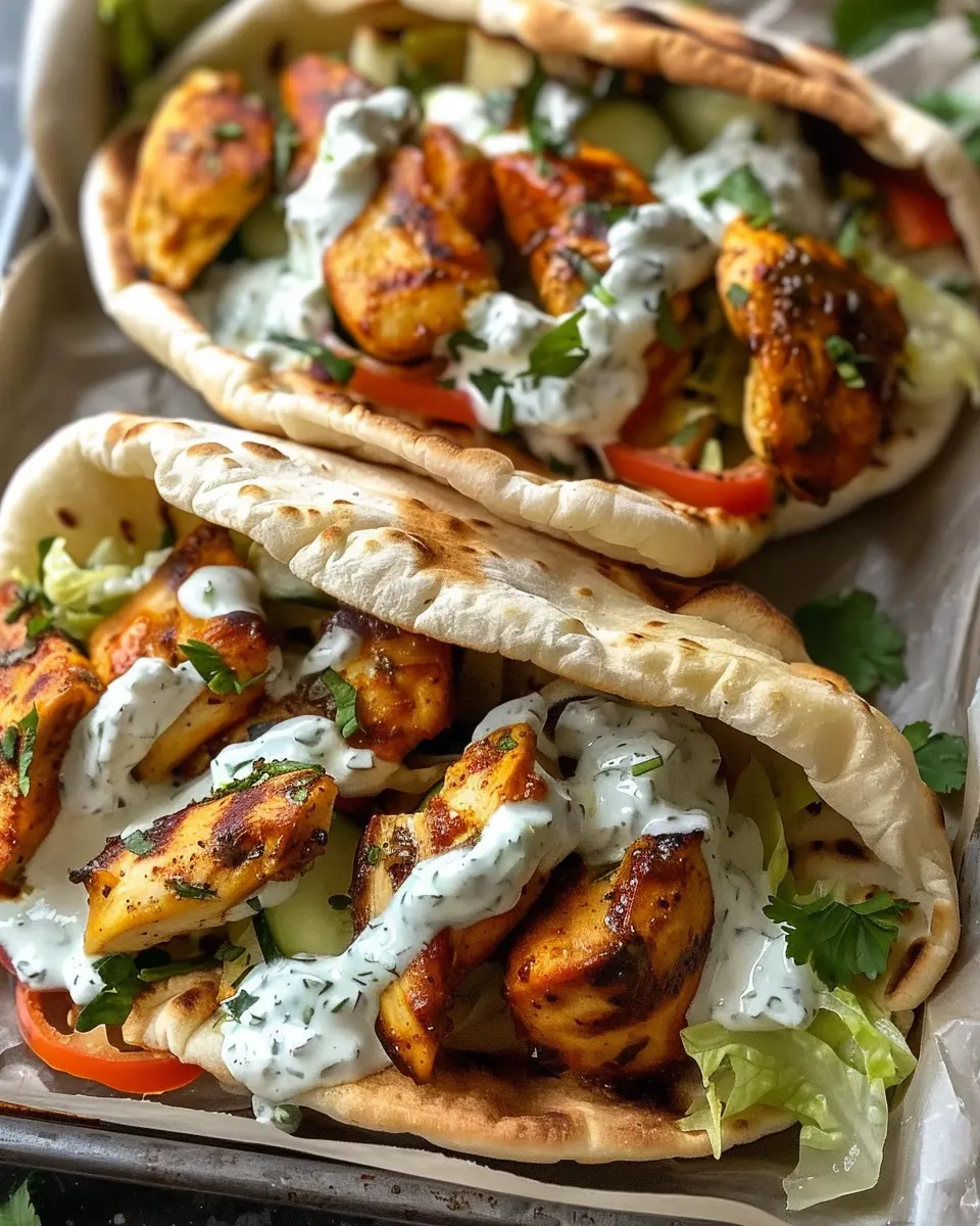Sheet Pan Chicken Pitas with Herby Ranch: Easy Weeknight Delight
