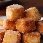 Crispy Angel Cake Churro Bites