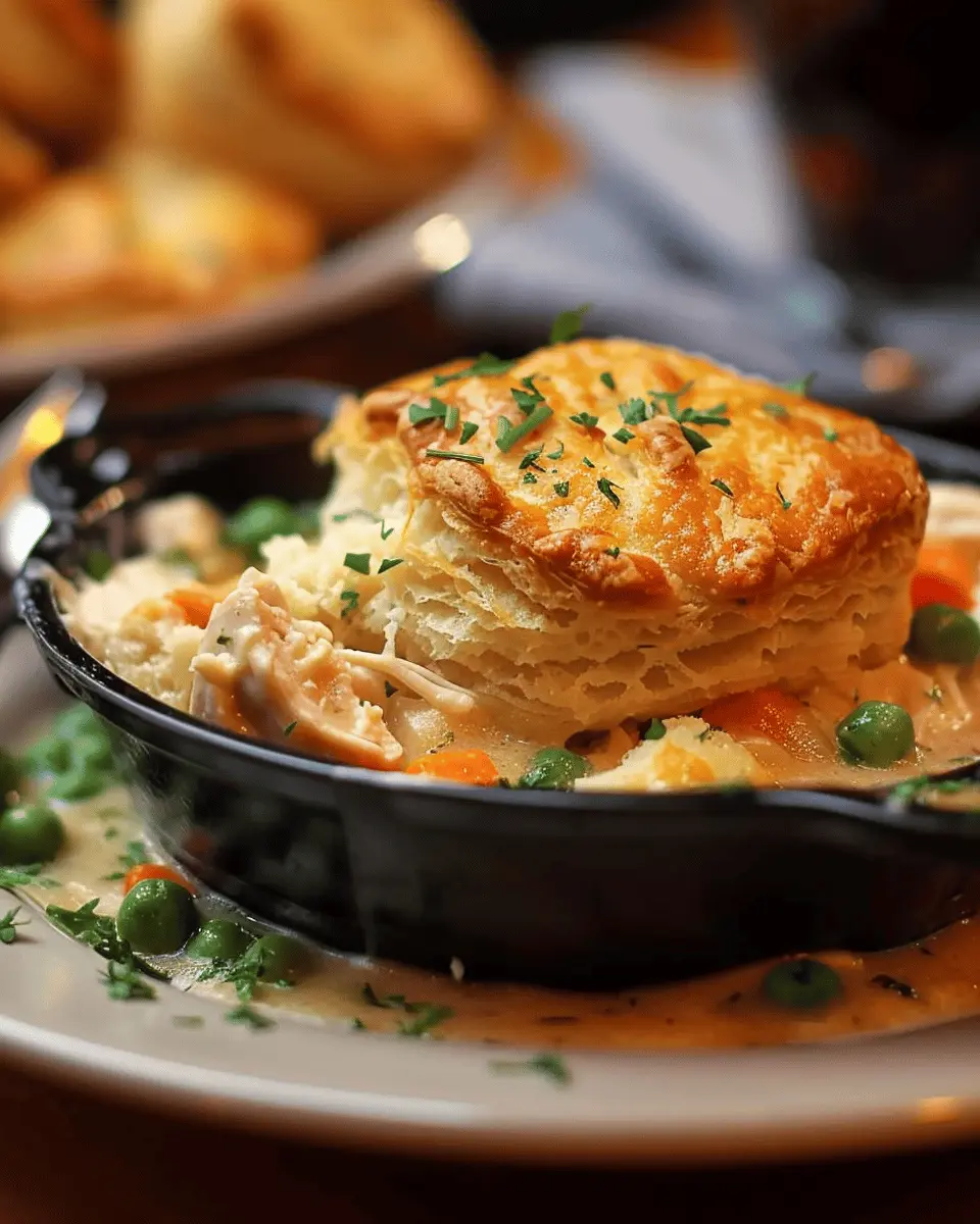 Red Lobster Biscuit Chicken Pot Pie: A Comforting Delight