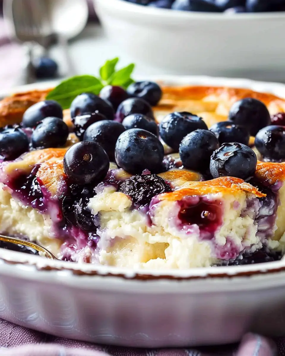 Blueberry Cottage Cheese Breakfast Bake: Easy and Delicious Start
