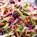 CRANBERRY APPLE COLESLAW
