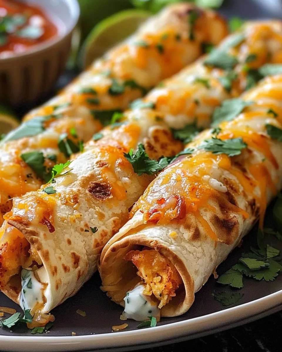 Crispy Chicken Taquitos: Easy Homemade Delight for Food Lovers
