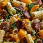 Autumn Sausage Pasta Squash
