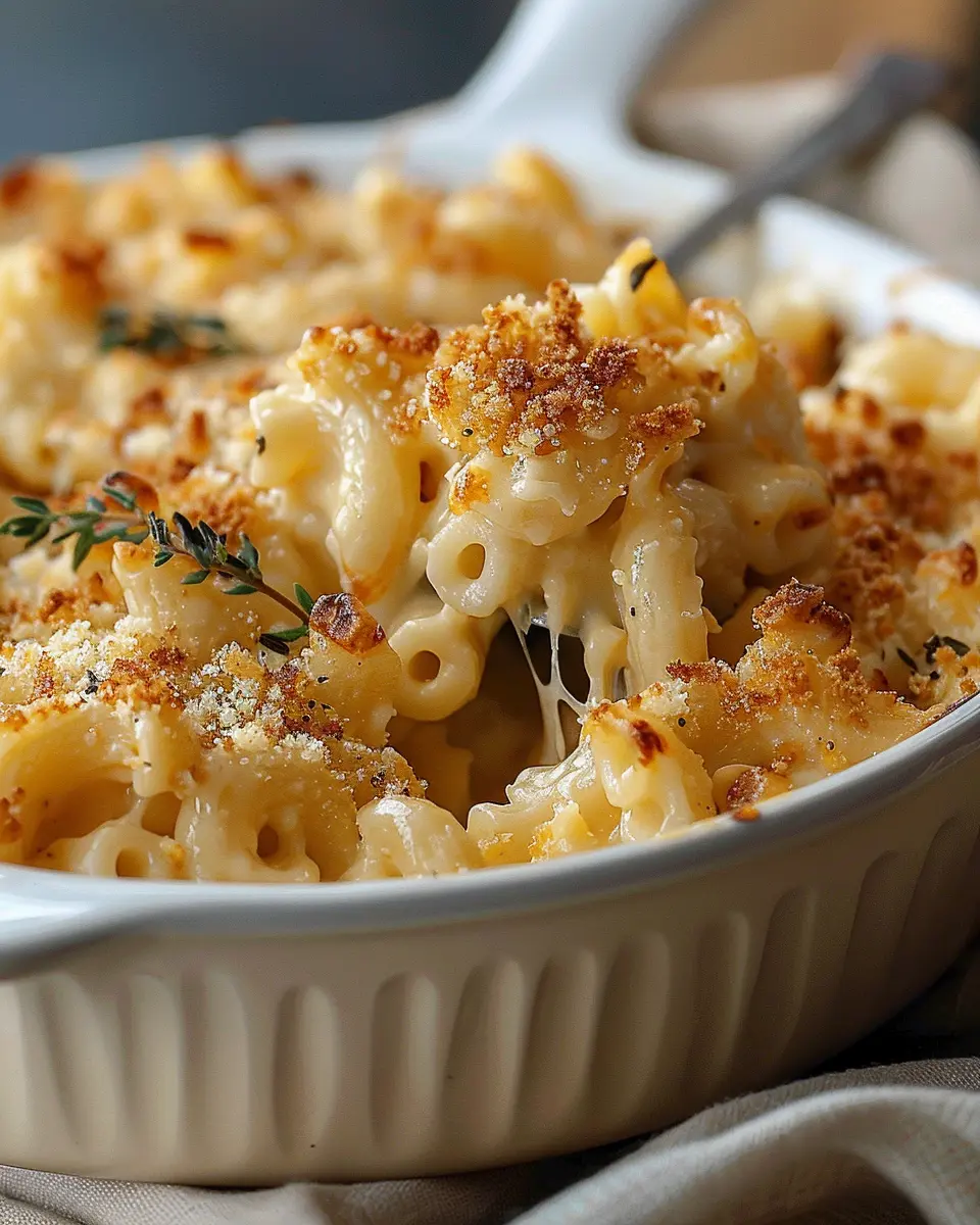 Thanksgiving Mac and Cheese: Indulgent Turkey Bacon and Chicken Ham Twist