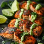 Cajun Salmon Avocado Lime