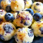 Lemon Blueberry Cottage Cheese Protein Bites