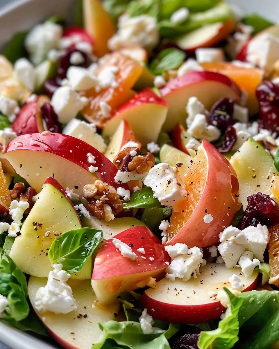 Honeycrisp Apple Feta Salad: An Easy, Crunchy Delight for All