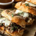Crockpot French Dip Sandwiches