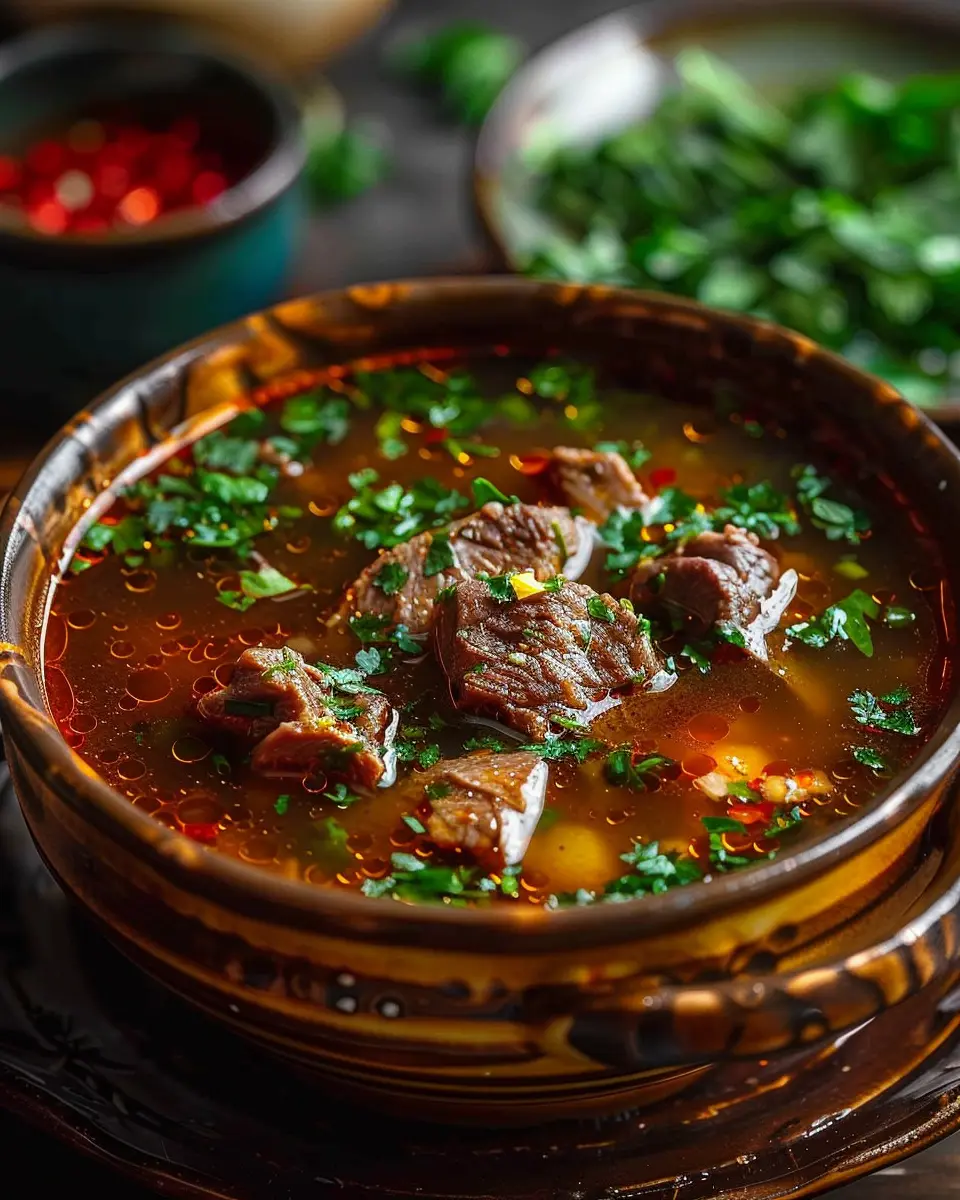Kharcho Beef Soup: Easy Recipe for a Warm, Comforting Meal