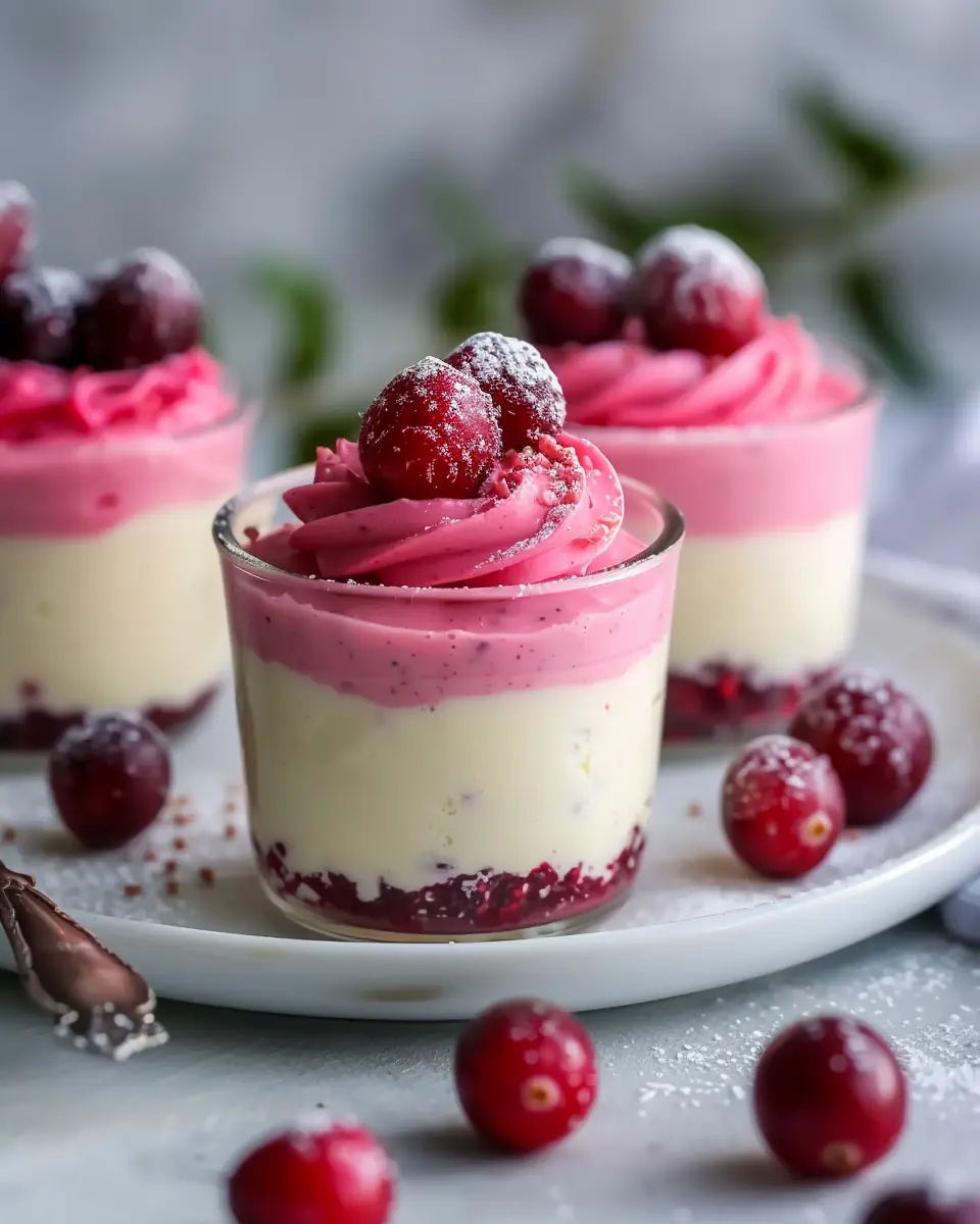 Cranberry Mousse Cups: Easy, Indulgent Treat for Everyone
