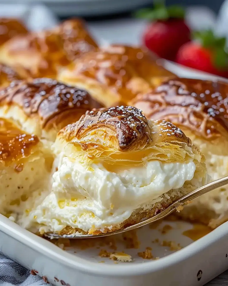 Cheesecake Crescent Rolls Casserole: The Best Indulgent Dessert