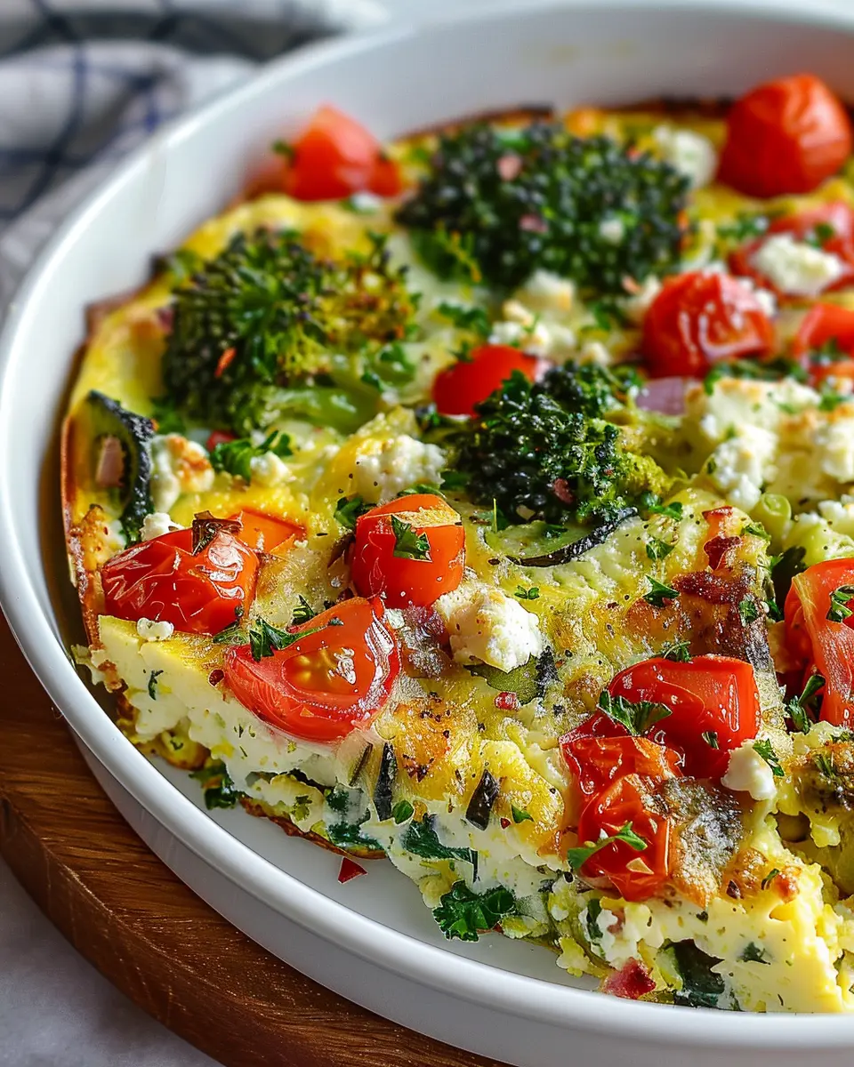 High-Protein Veggie Bake: Easy Comfort Food with Cottage Cheese