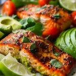 Cajun Salmon Avocado Lime