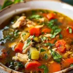 Mediterranean Chicken Soup