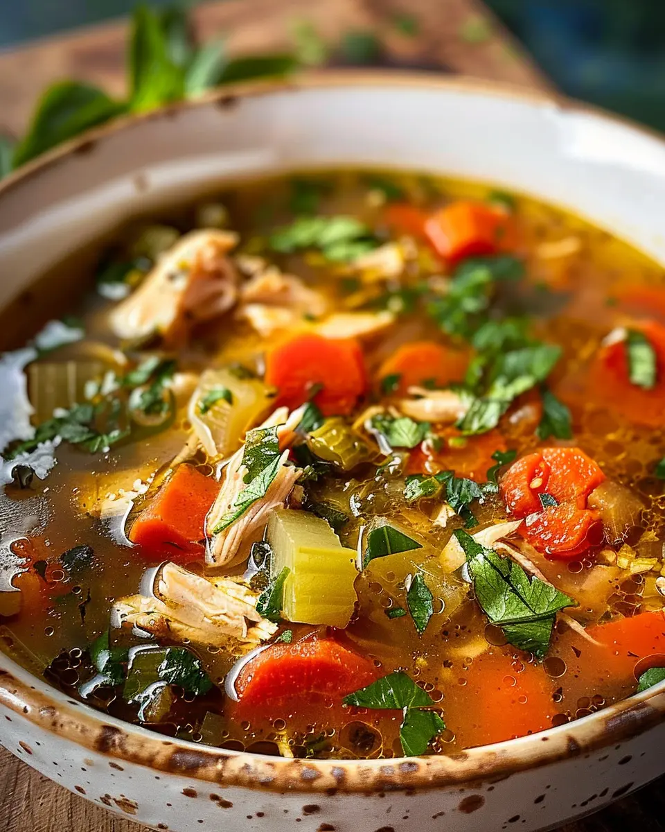 Mediterranean Chicken Soup: Easy Recipe for Comforting Flavors