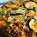 Easy Ground Beef Zucchini Casserole Recipe