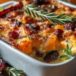 Sweet Potato & Cranberry Gratin