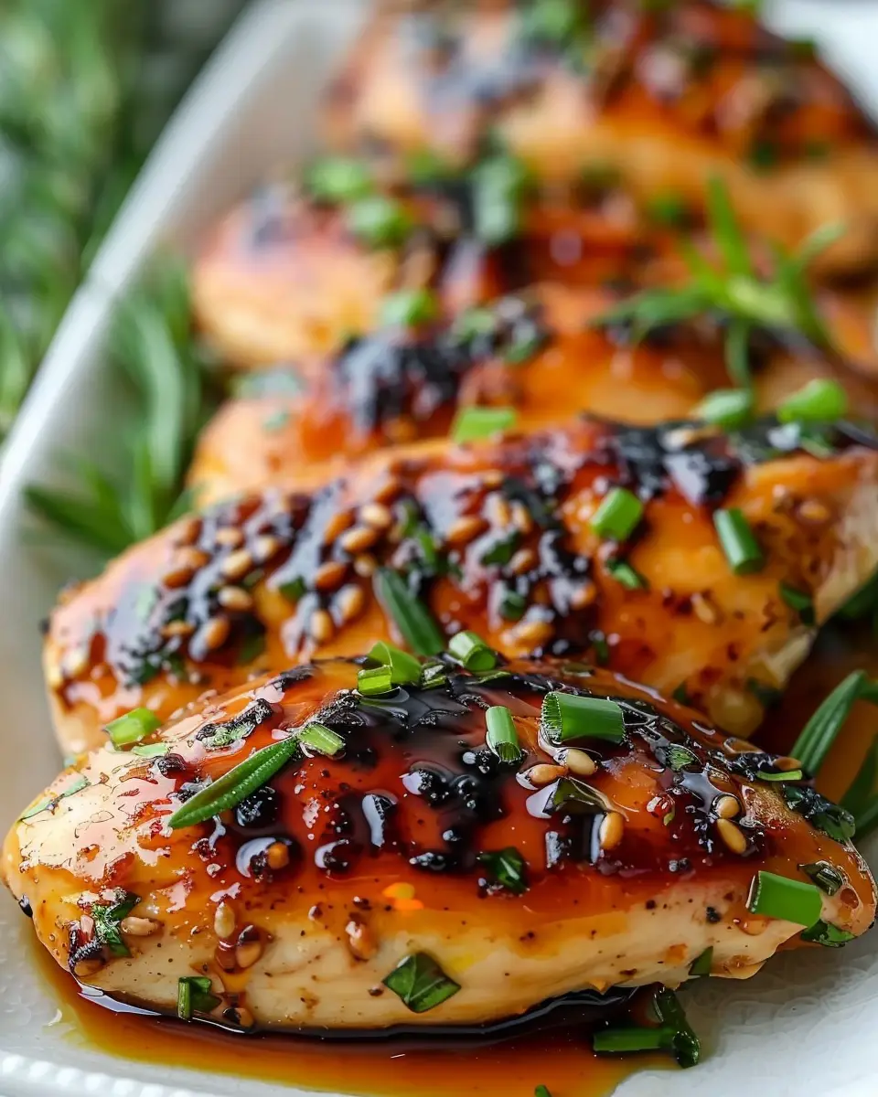 Honey Garlic Chicken Breasts: Easy Recipe for Juicy Flavor