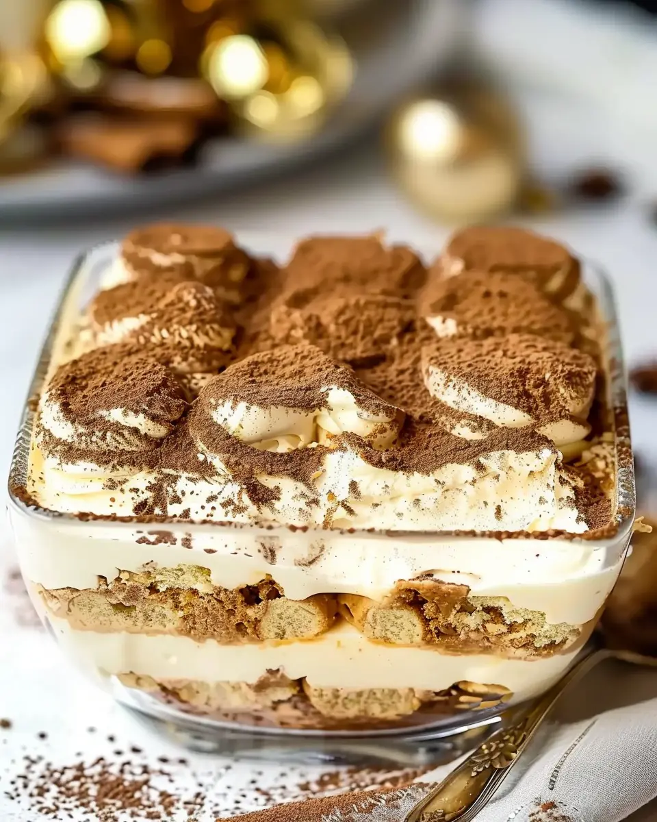 Easy Gingerbread Tiramisu Recipe: A Festive Twist on a Classic