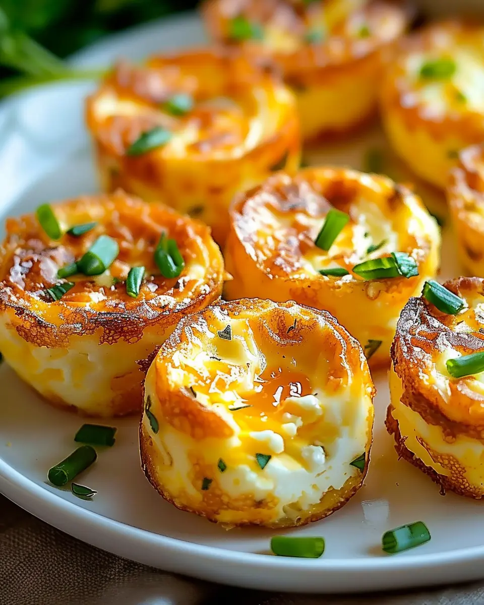 Fluffy Cottage Cheese Egg Bites with Turkey Bacon and Chicken Ham