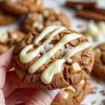 Chewy Maple Cinnamon Cookies with White Chocolate
