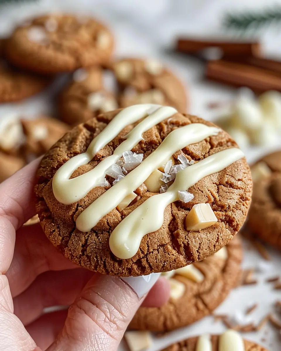 Chewy Maple Cinnamon Cookies: The Best White Chocolate Treats