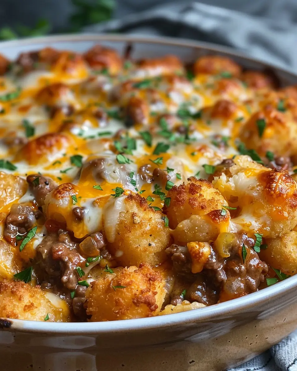 Cowboy Beef Tater Tot Casserole Recipe: The Best Comfort Dish