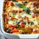 Tasty Mediterranean Vegetable Pasta Bake