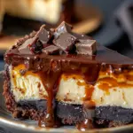 Caramel Brownie Cheesecake