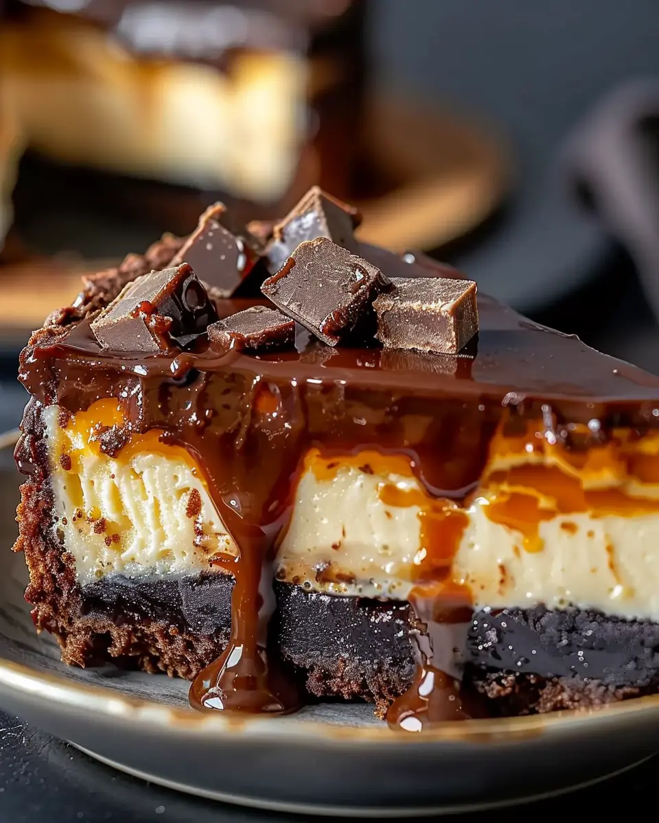 Caramel Brownie Cheesecake: The Best Indulgent Dessert Recipe