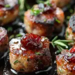 Sheet Pan Smoked Sausage Cranberry Bites