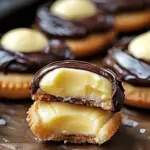 Boston Cream Pie Cookie Bites