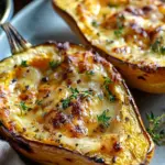 Caramelized Onion Gruyere Squash