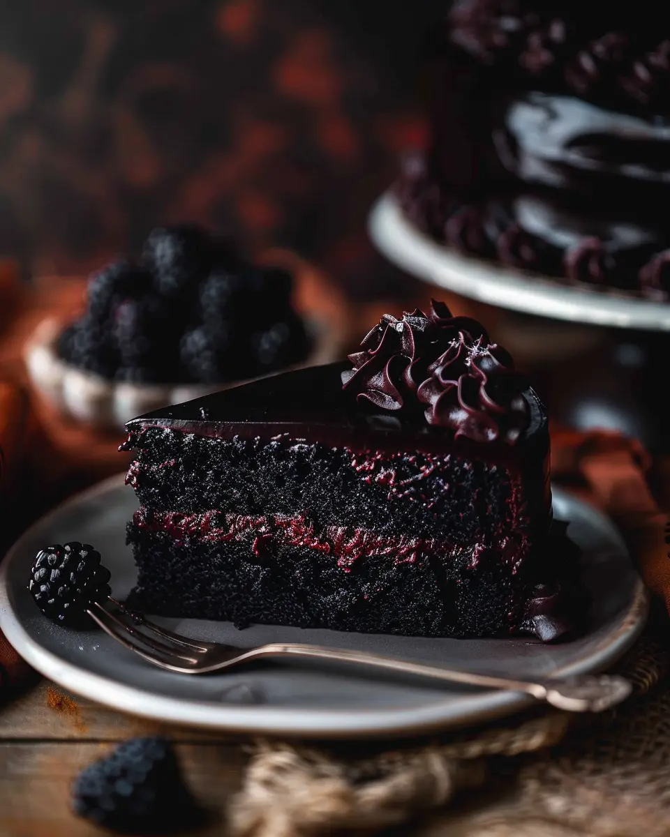 Spooky Black Velvet Halloween Cake: Indulgent &amp; Easy Recipe