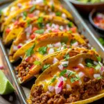 Oven-Baked Cheesy Tacos