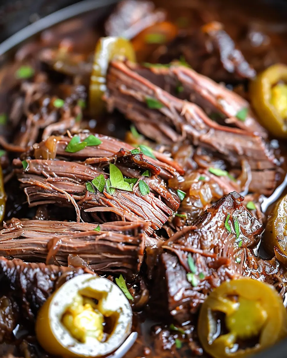 Crockpot Mississippi Pot Roast: Easy, Flavorful, and Tender Family Favorite