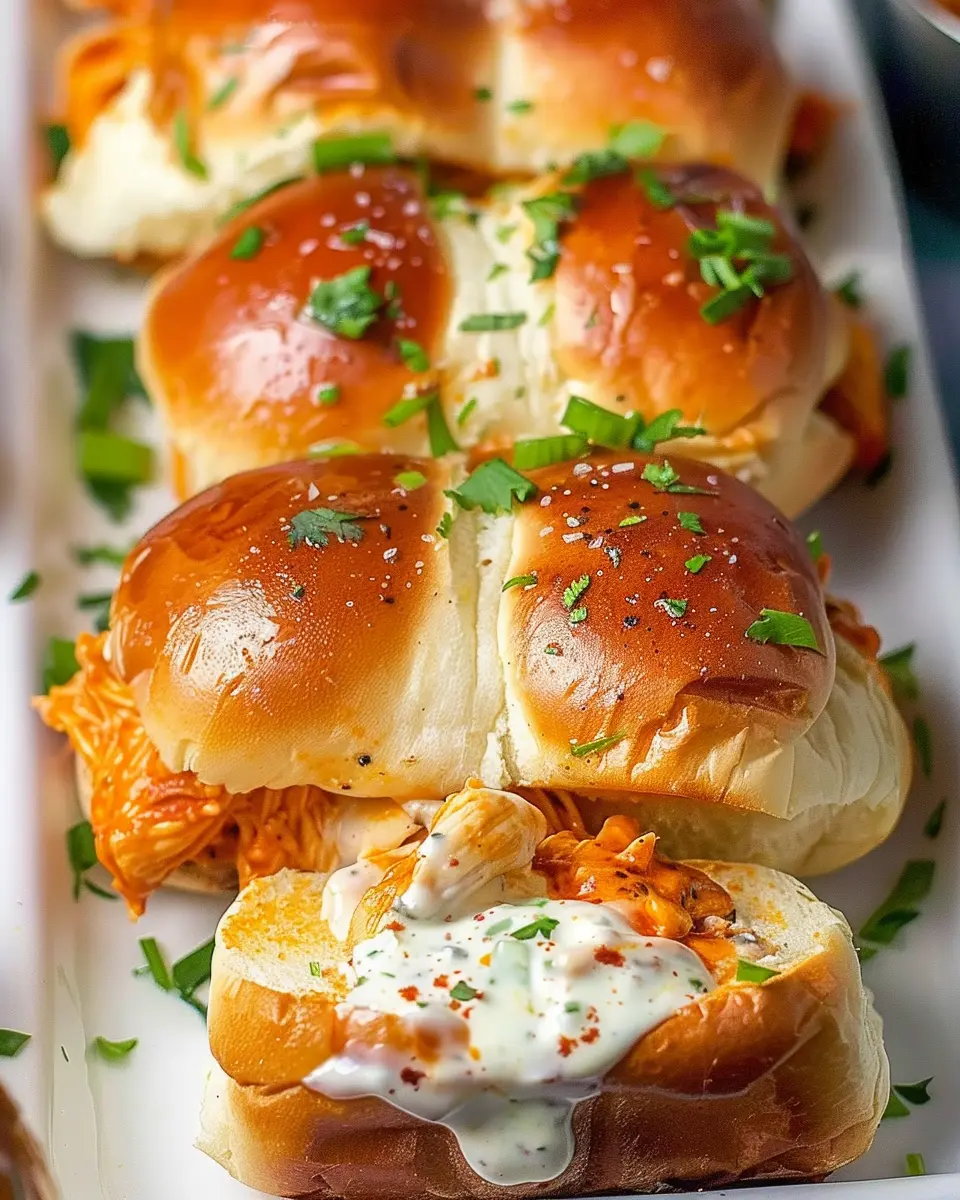 Spicy Buffalo Chicken Sliders: Easy and Flavorful Family Treat