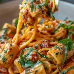 Creamy Tomato Garlic Pasta