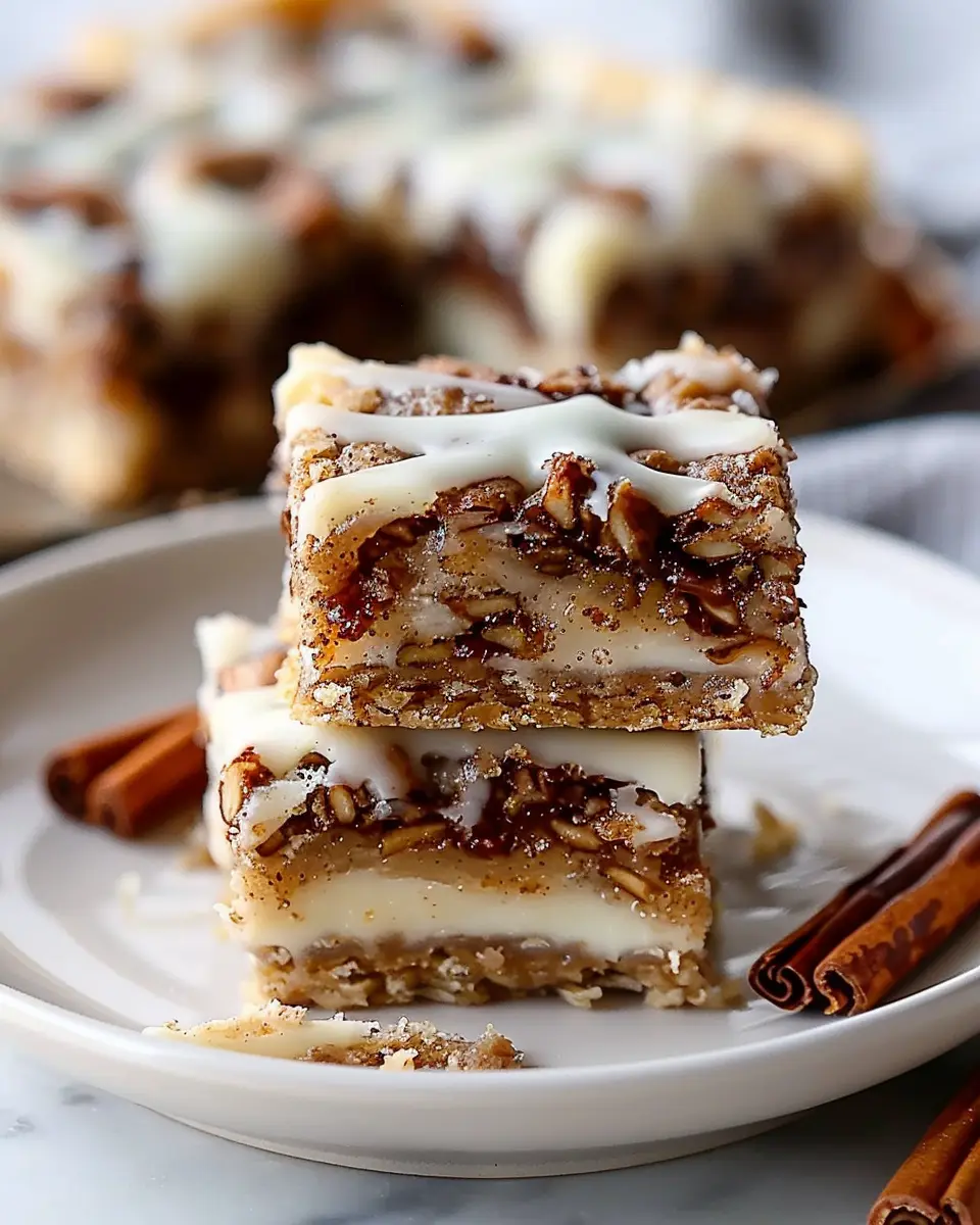 Cinnamon Roll Bliss Bars: Indulgent Treats for Cozy Mornings
