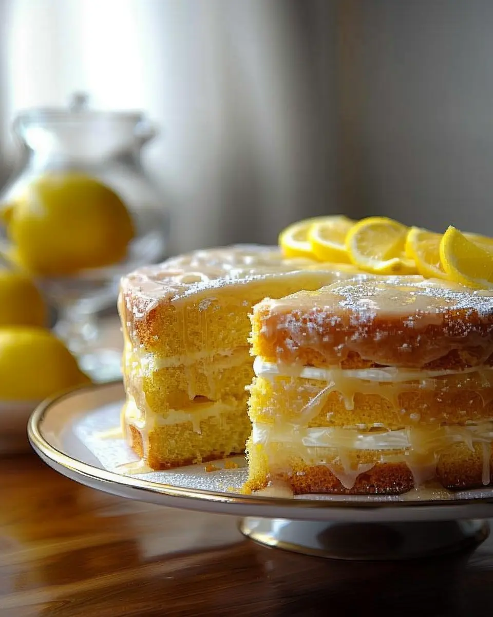 A Lemon Cake Recipe: Easy, Zesty Delight for Any Occasion