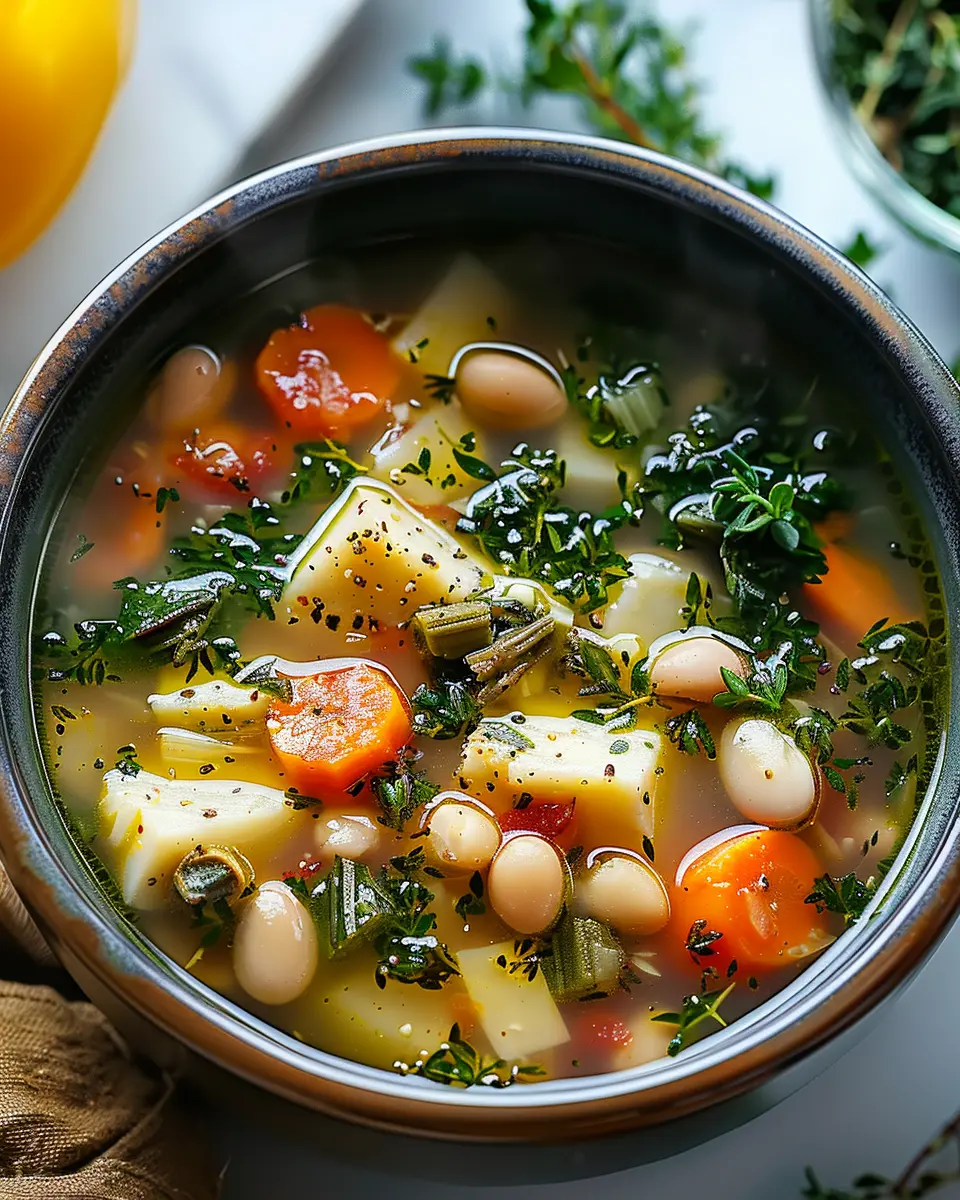 Greek Healing Soup: Easy Recipe for Wellness with Turkey Bacon