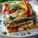 Layered Mediterranean Vegetable Lasagna with Creamy Ricotta