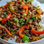 Spicy Ground Beef Stir-Fry