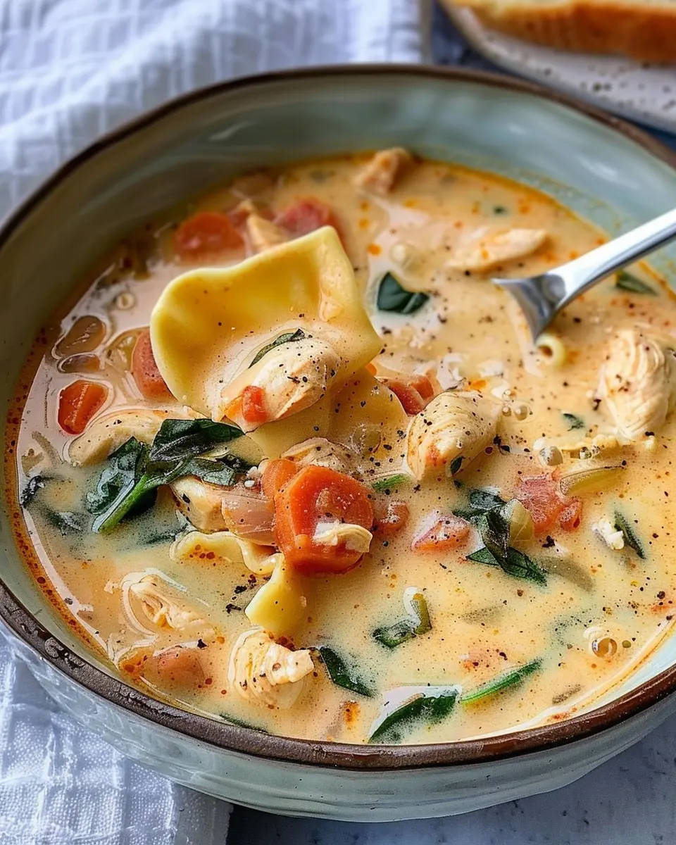 Creamy Marry Me Tuscan Chicken Soup with Turkey Bacon Delight