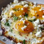 Crispy Feta Fried Eggs